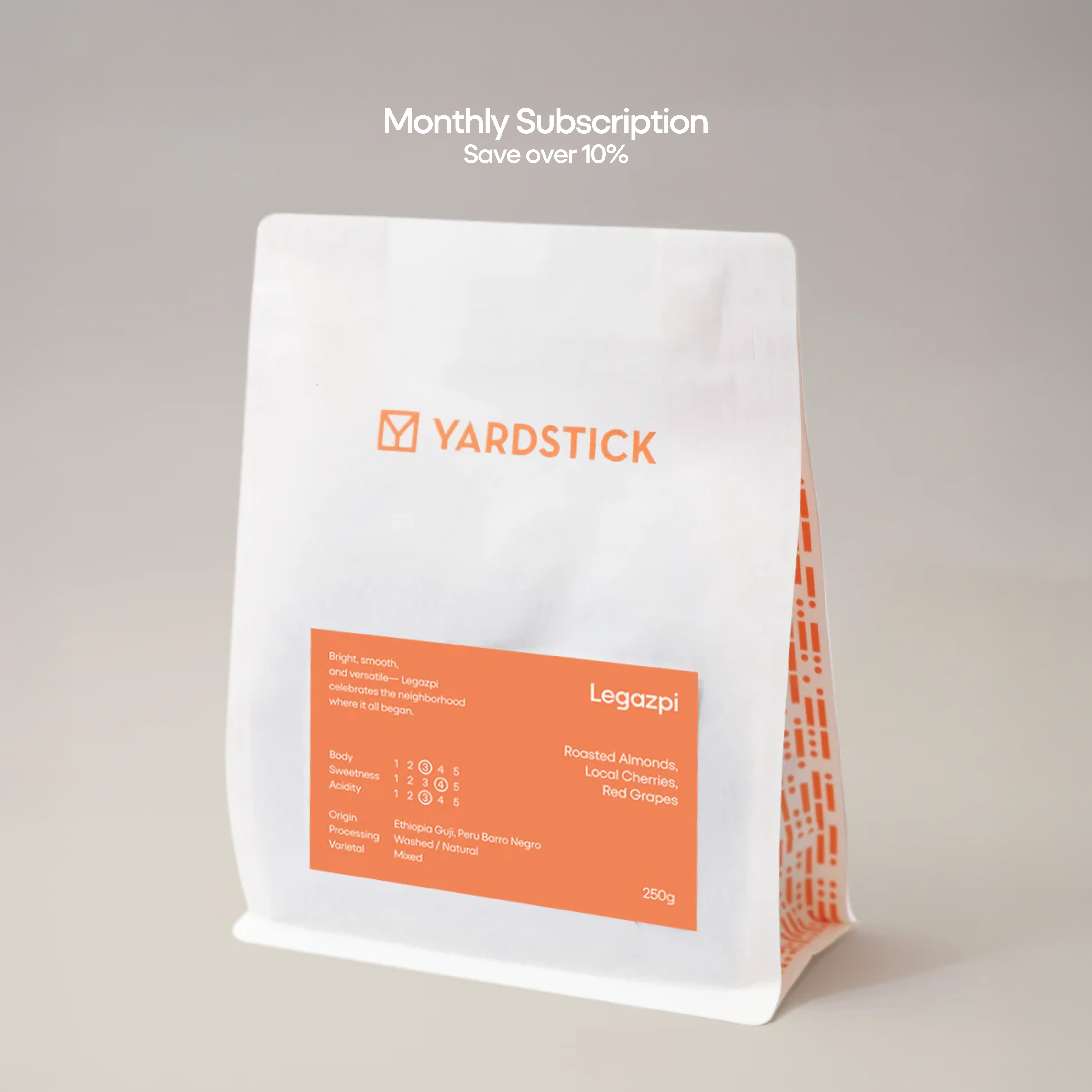 Monthly Subscription - Legazpi (250g x 2 bags or 1kg x 1 bag)